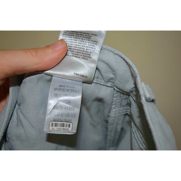 Agolde Magda Denim Carpenter Utility High-Rise Wide Leg Jeans Size 27 - Picture 8 of 8